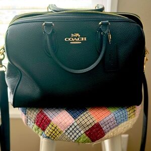 Coach Black Leather Women's Bag
Large Rowan